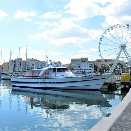 Cap D'agde: Appt 2 Pieces, 4 Couchages A 100m De La - Fr-1-249-68 * Agde